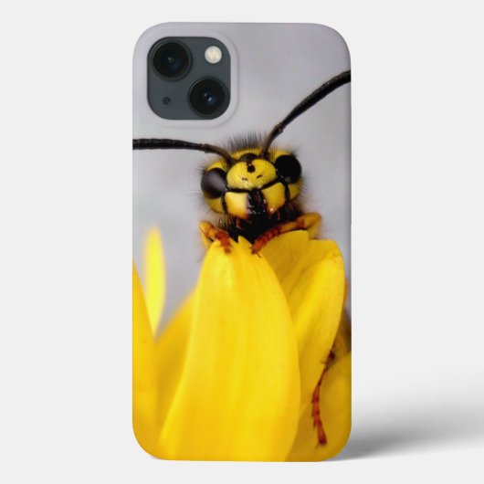 面白いハチ Case-Mate iPhoneケース (裏面)