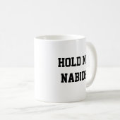 面白いハナフィジョークマグカップ コーヒーマグカップ (正面右)