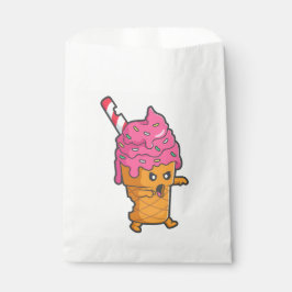 面白いハロウィンアイスクリームモンスター フェイバーバッグ