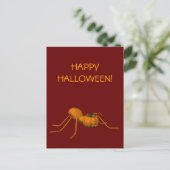 面白いハロウィンアリ ポストカード (スタンド正面)