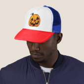 面白いハロウィンカボチャTシャツ キャップ (インサイチュ)