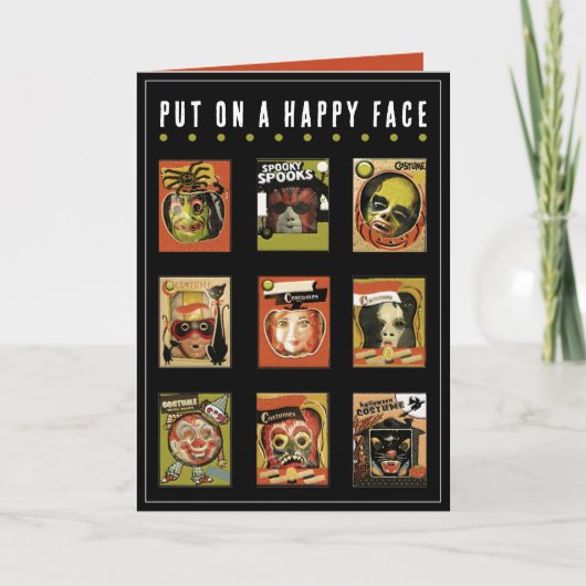 面白いハロウィンカード カード (正面)