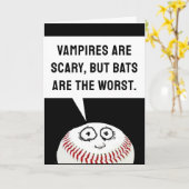 面白いハロウィンカード カード (黄色い花)