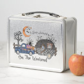 面白いハロウィンキャンプ メタルランチボックス (インサイチュ)