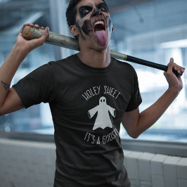 面白いハロウィンシャツ – ホーリーシート幽霊! Tシャツ