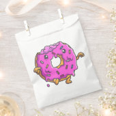 面白いハロウィンドーナツモンスターゾンビ フェイバーバッグ (クリップ留めされた状態)