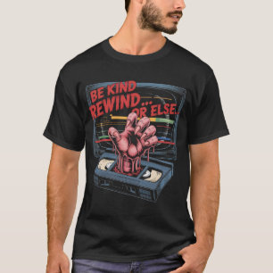 面白いハロウィンパーティーTシャツ、レトロ80年代ホラー・ファン Tシャツ