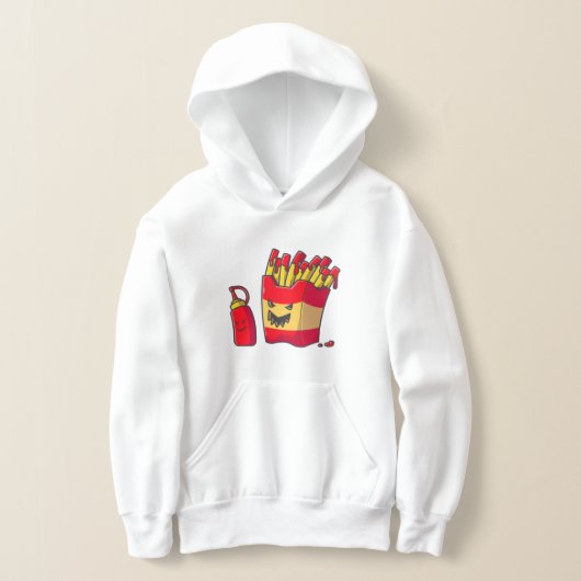 面白いハロウィンフランスのフライアン (レイダウン)