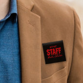 面白いハロウィンホラー衣装アダルトスタッフパーティー 缶バッジ