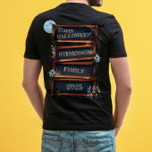 面白いハロウィンマッチングファミリーモンスタカスタムー Tシャツ