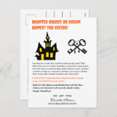 面白いハロウィン実在エテート農業 シーズンポストカード (正面/裏面)