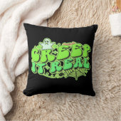 面白いハロウィン実在ーに忍び寄る クッション (ブランケット)