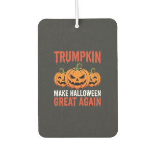 面白いハロウィン トランプキン かぼちゃ パロディ カーエアーフレッシュナー