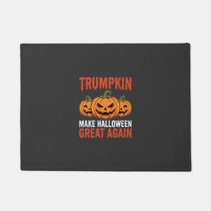 面白いハロウィン トランプキン かぼちゃ パロディ ドアマット