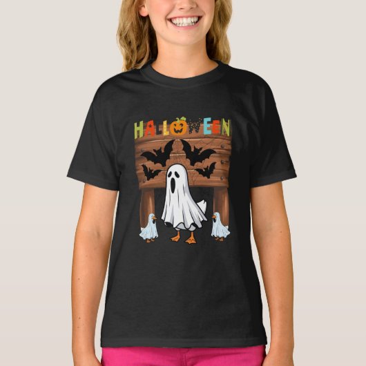 面白いハロウィン Tシャツ (正面)