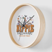 面白いハロウィーンことわざヒッパイハロウィーン 壁時計 (傾斜)