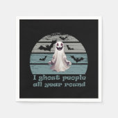 面白いハロウィーンことわざ スタンダードカクテルナプキン (正面)