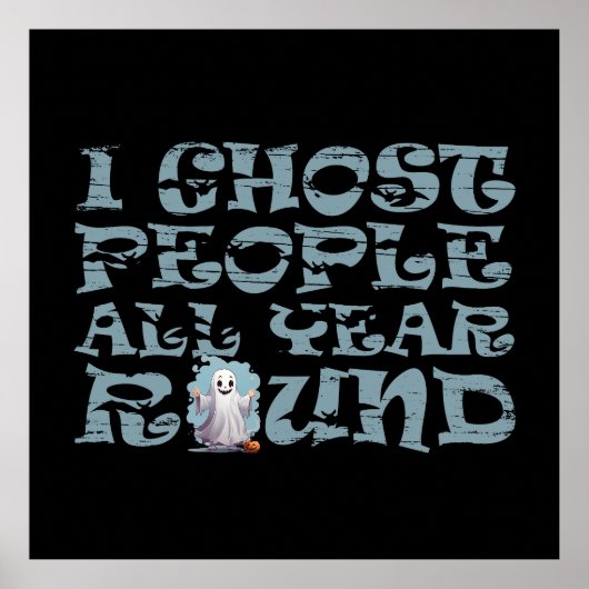 面白いハロウィーンことわざ ポスター (正面)