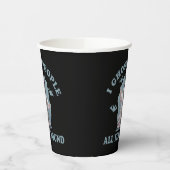 面白いハロウィーンことわざ 紙コップ (左)