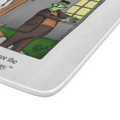 面白いハロウィーンのカッティングボードギフト カッティングボード (角)