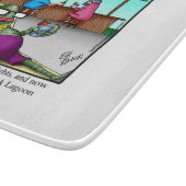 面白いハロウィーンのカッティングボードギフト カッティングボード (角)