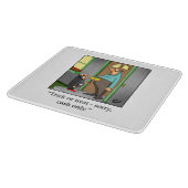 面白いハロウィーンのカッティングボードギフト カッティングボード (角)