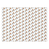 面白いハロウィーンのテーブルクロス魔女パンプキ飛んでいるン テーブルクロス (正面(横))