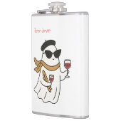 面白いハロウィーンのブーJourトリックまたはトリート フラスク (左)