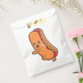 面白いハロウィーンのホットドッグモンスター フェイバーバッグ (封をした状態)