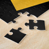 面白いハロウィーンのマッチングコスチュームチーズ ジグソーパズル (側面)