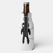 面白いハロウィーンの呪文をかけたよ ボトルクーラー (ボトル裏面)