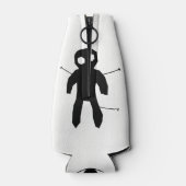 面白いハロウィーンの呪文をかけたよ ボトルクーラー (裏面)