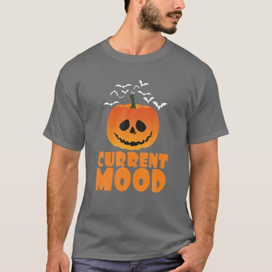 面白いハロウィーンの衣装 – 壊れたカボチャを取得しよう Tシャツ (正面)