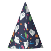 面白いハロウィーンの衣装 | 紙帽子 パーティーハット (裏面)