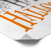 面白いハロウィーンの装飾 – ポスグランジター ポスター (角)