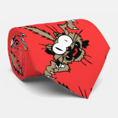面白いハロウィーンの魔猫の漫画 ネクタイ (ロール)