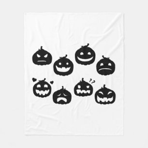 面白いハロウィーンカボチャハローウィンパーティハロウィーン フリースブランケット