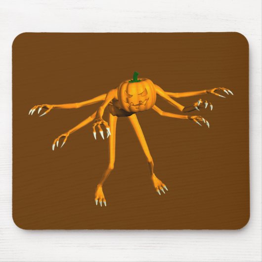 面白いハロウィーンクリッター マウスパッド (正面)