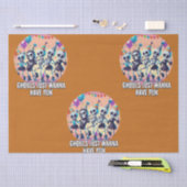 面白いハロウィーングールズジャストウィーンおもしろいパーティー 薄葉紙 (クラフト)