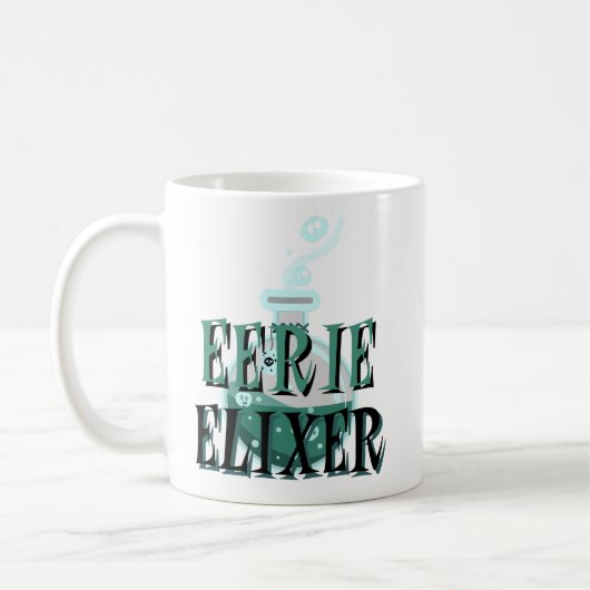 面白いハロウィーンコーヒーマグerie elixer mug コーヒーマグカップ (左)
