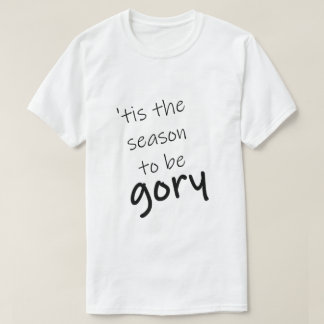 面白いハロウィーンゴリーシーズン Tシャツ