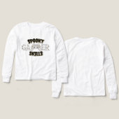 面白いハロウィーンスケルトンビデオゲーム制御装置 (デザイン 正面＆背面)