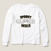 面白いハロウィーンスケルトンビデオゲーム制御装置 (デザイン正面)