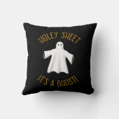 面白いハロウィーンデコール – Holey Sheetそれは幽霊 クッション (裏面)