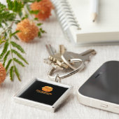 面白いハロウィーントランプキン – 秋メイクハロウィーンGre キーホルダー (側面)