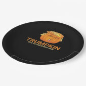 面白いハロウィーントランプキン – 秋メイクハロウィーンGre ペーパープレート (アングル)