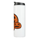 面白いハロウィーンパンプキン不気味、ハロウィン タンブラー (回転右)