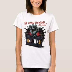 面白いハロウィーンパーティーシャツ、レトロ80sホラーファン tシャツ
