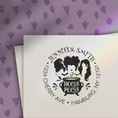 面白いハロウィーンフカスポッカスシスター差出人住所 ラバースタンプ