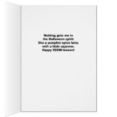 面白いハロウィーンホットパンプキンスパイスラテ (内側 (右))